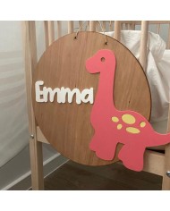 Cartel Llama con Nombre