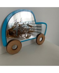 Espejo Coche con Nombre Grabado