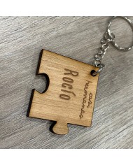 Llavero grupal Puzzle con 4 piezas