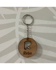 Llavero Inicial y Nombre