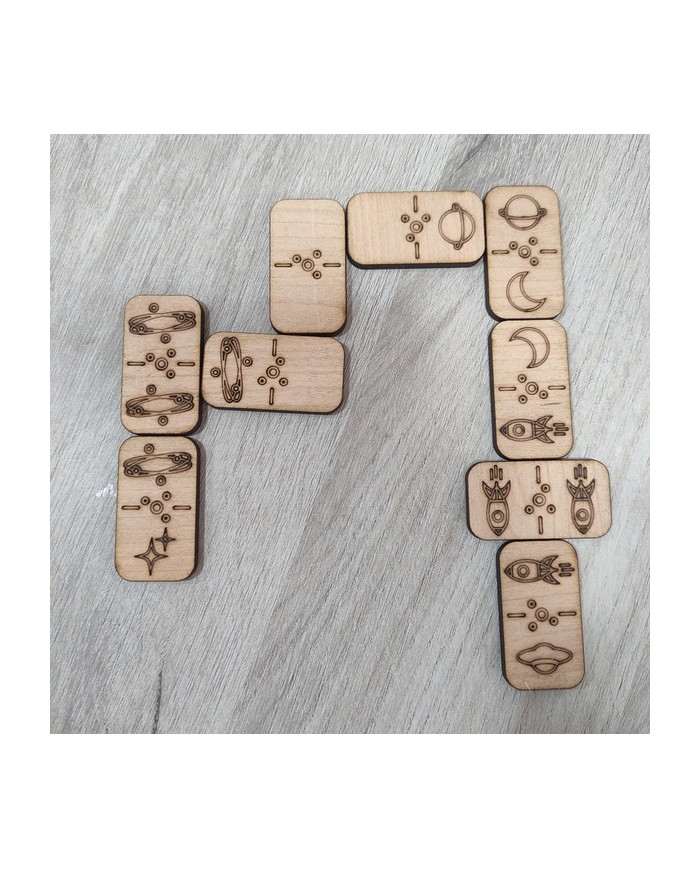 Dominó "Space" con Formas del Espacio