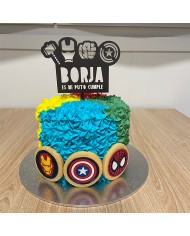 Topper Marvel Con o Sin Frase y Nombre