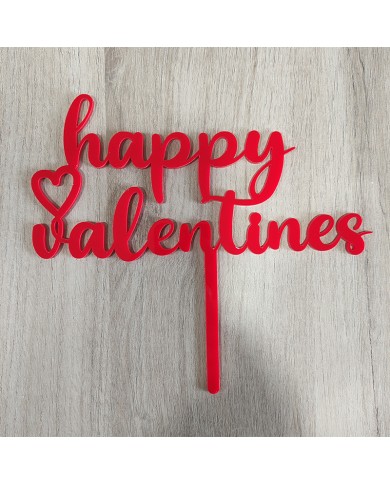 Topper  Happy Valentines Topper  Happy Valentines