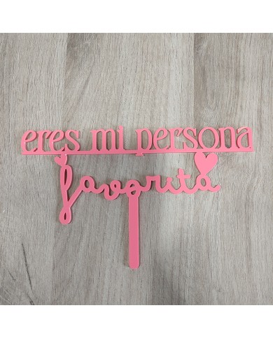 Topper Mi Persona Favorita Topper Mi Persona Favorita