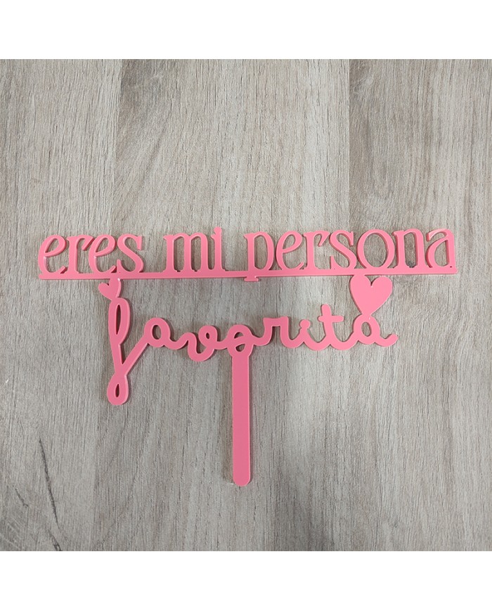 Topper Mi Persona Favorita
