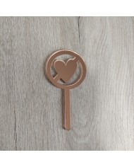 Mini Topper Prohibido el amor