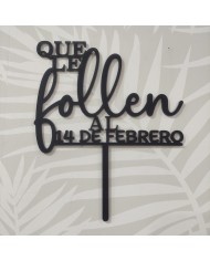 Topper Que le Follen al 14 de Febrero