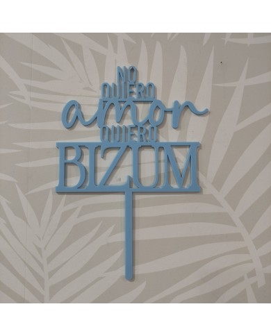Topper No Quiero Amor Quiero Bizum
