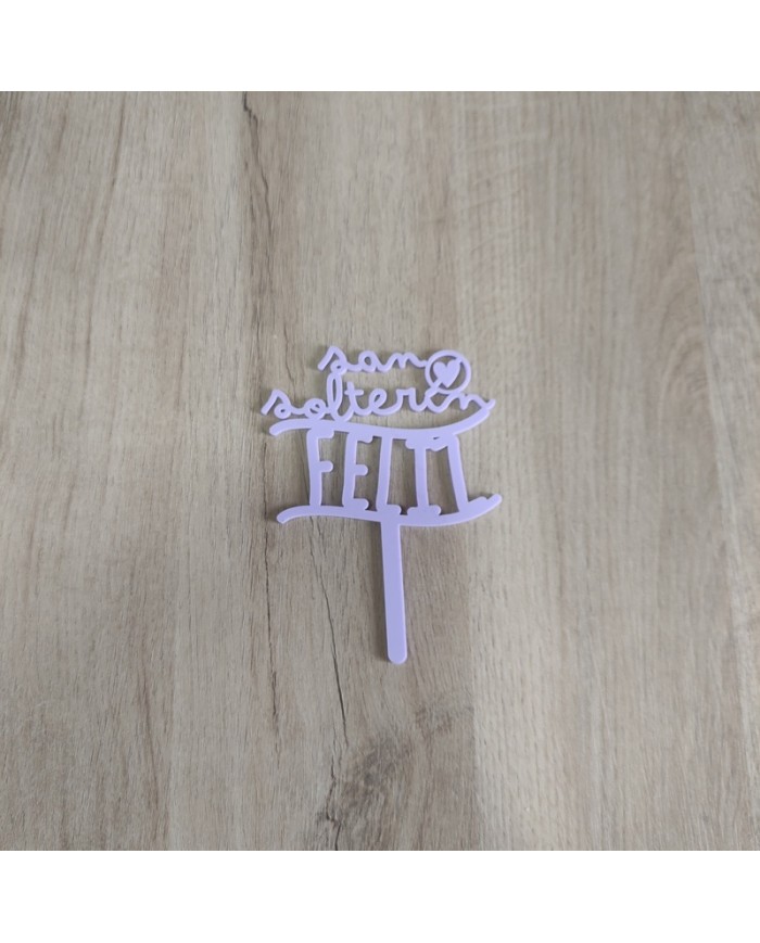 Mini Topper San Solterín Feliz
