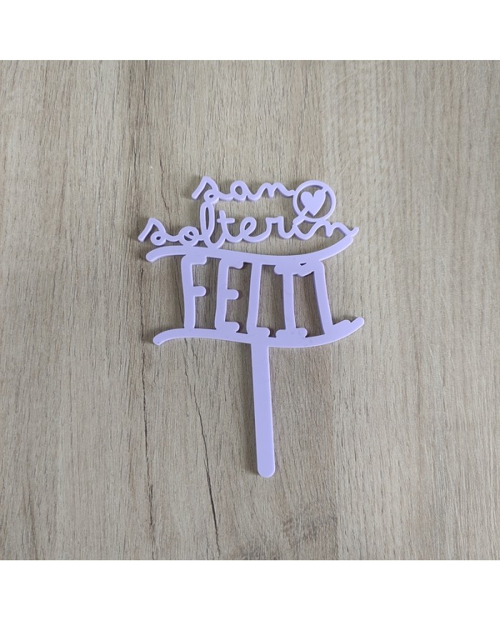 Mini Topper San Solterín Feliz