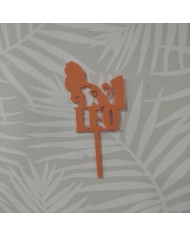 Mini Topper Te Amo con Nombre