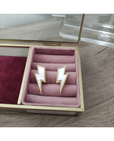 Pendientes Rayo Doble