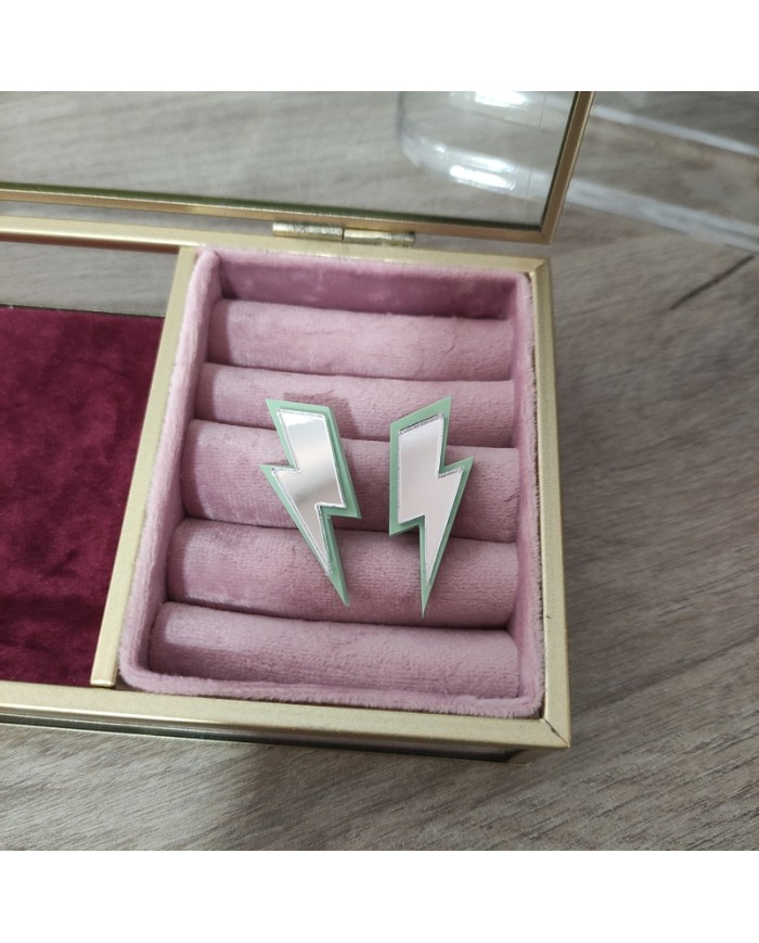 Pendientes Rayo Doble