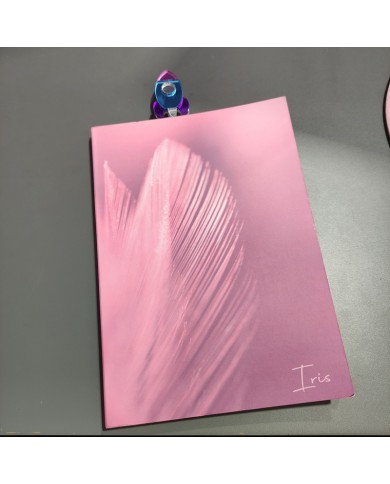 Marcapáginas Cohete con Nombre y Frase