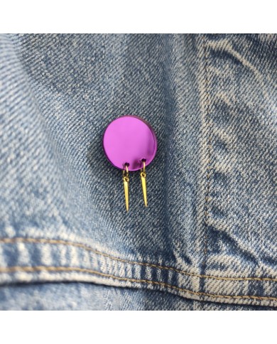 Pin Rain Morado o Azul Pin Rain Morado o Azul