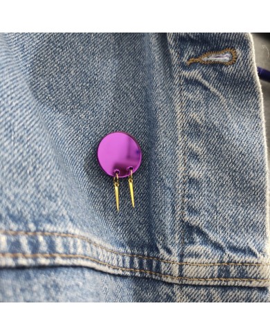 Pin Rain Morado o Azul Pin Rain Morado o Azul