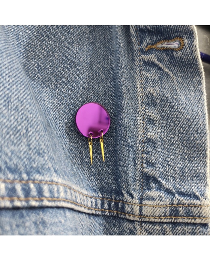 Pin Rain Morado o Azul Pin Rain Morado o Azul