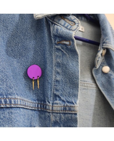 Pin Rain Morado o Azul