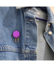 Pin Rain Morado o Azul Pin Rain Morado o Azul
