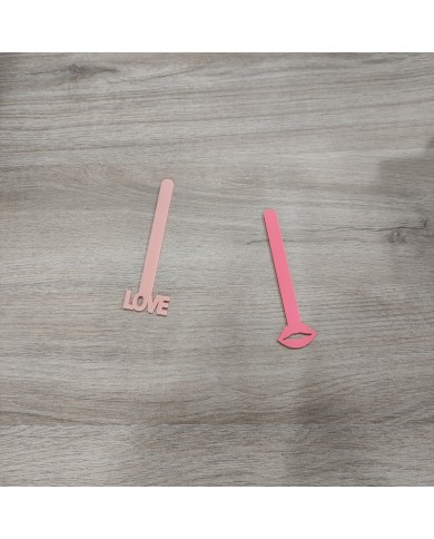 Paletas para Helado Love