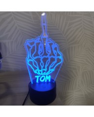 Lámpara LED Personalizada