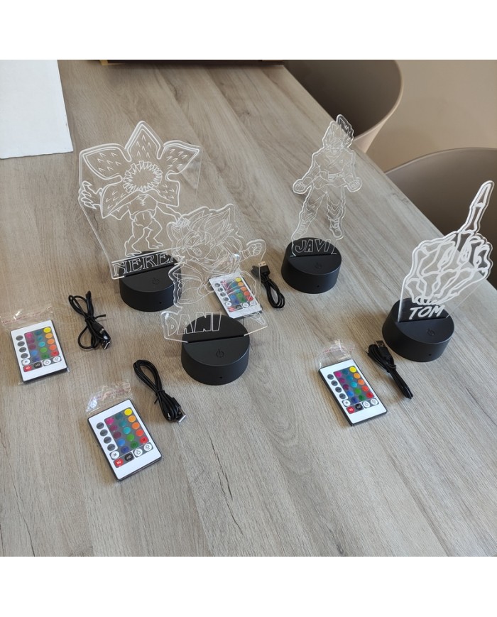 Lámpara LED Personalizada