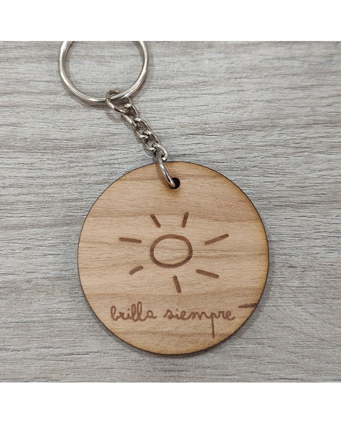 Llavero Sol "Brilla Siempre"