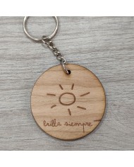 Llavero Sol "Brilla Siempre"