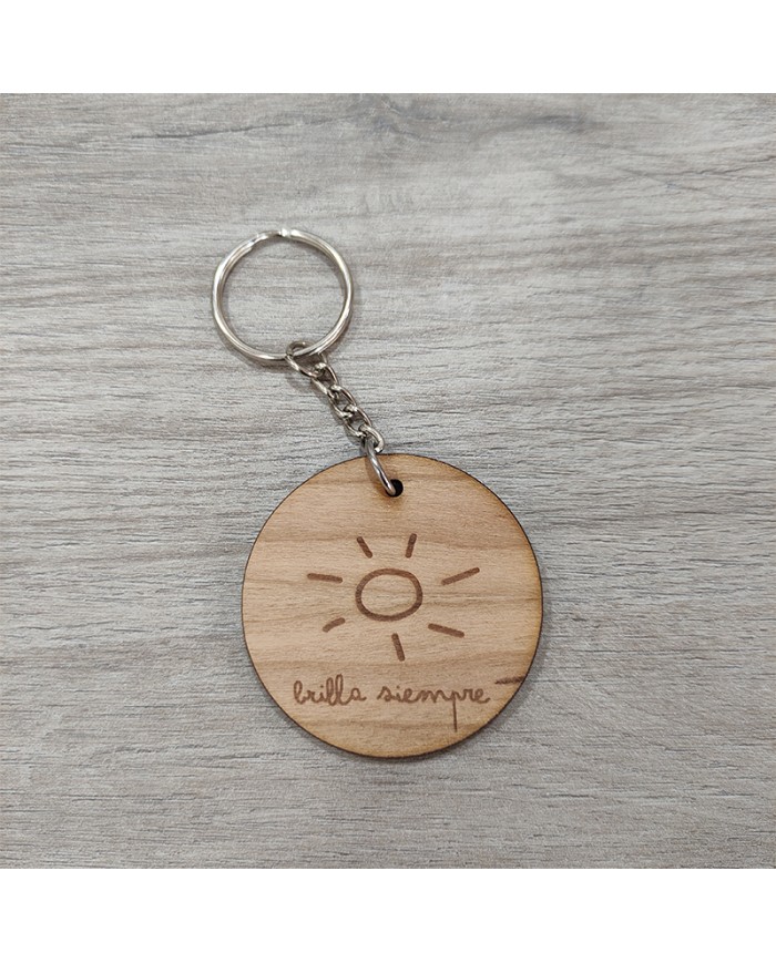 Llavero Sol "Brilla Siempre"