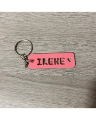 Llavero de Metacrilato con Nombre Calado