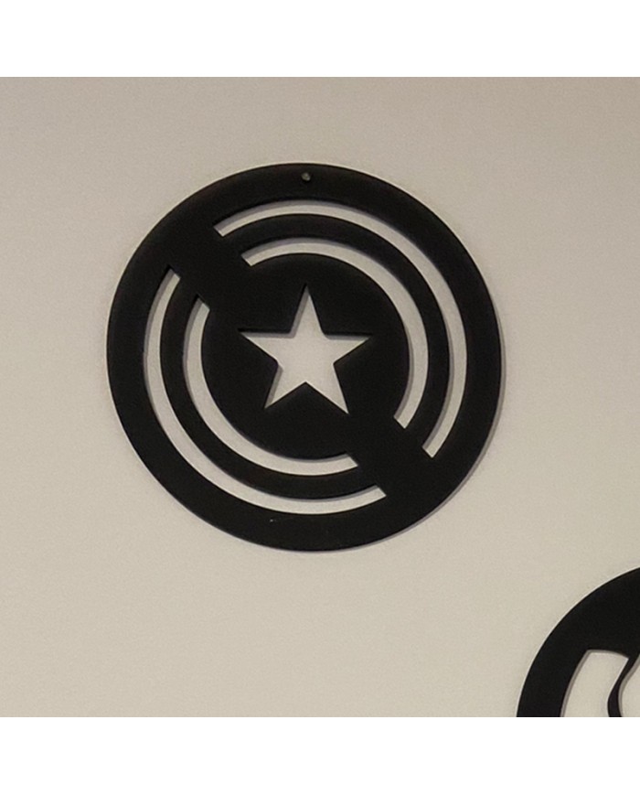 Pack 5 Carteles Círculos Marvel