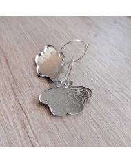 Pendientes Polilla con Aro