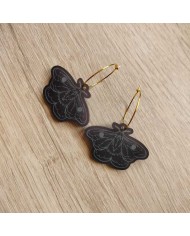 Pendientes Polilla con Aro