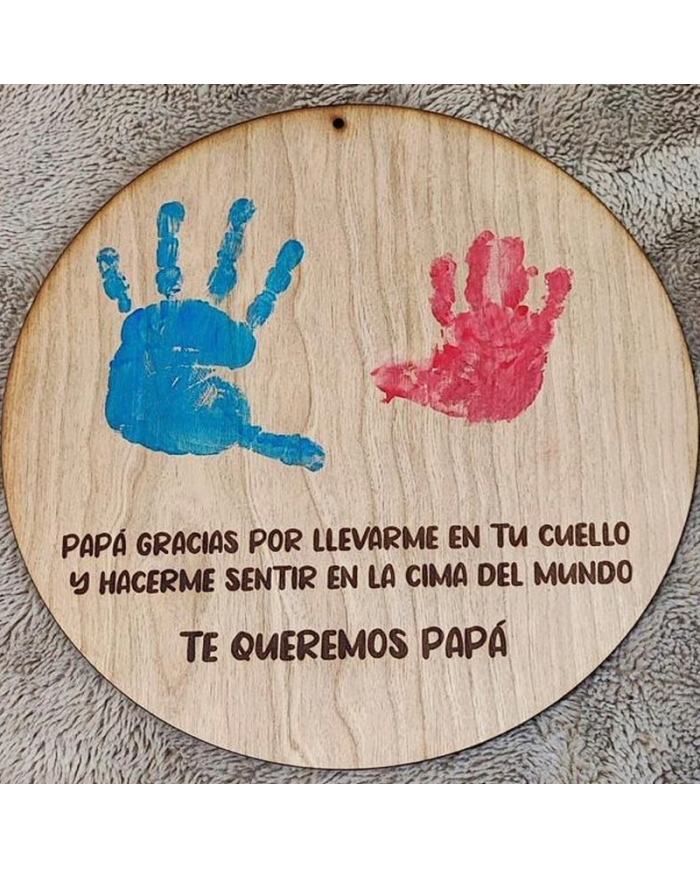 Circulo con Manos de Niño