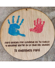 Circulo con Manos de Niño