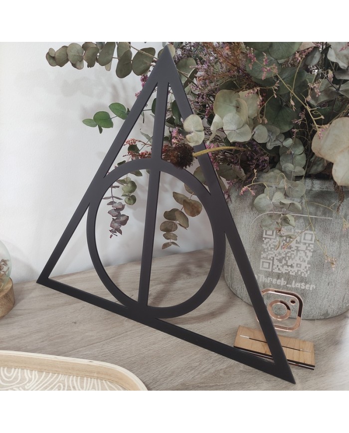 Cartel Reliquias de la Muerte de Harry Potter