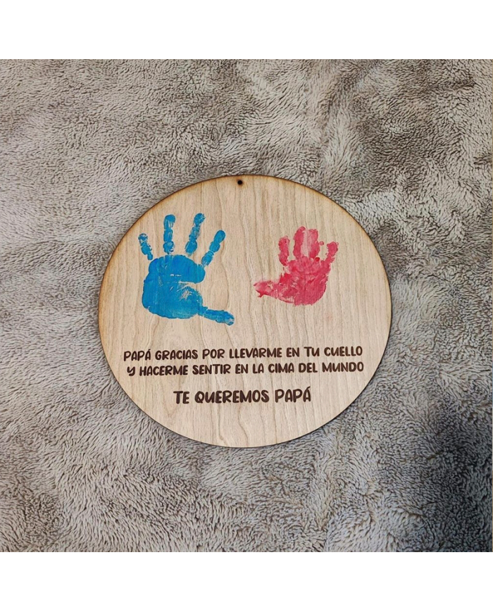 Circulo con Manos de Niño