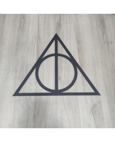 Cartel Reliquias de la Muerte de Harry Potter