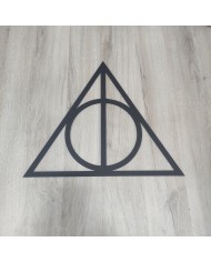 Cartel Reliquias de la Muerte de Harry Potter