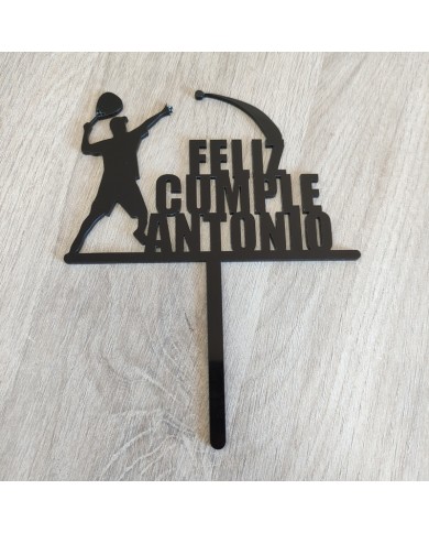 Topper Pádel con Nombre Topper Pádel con Nombre