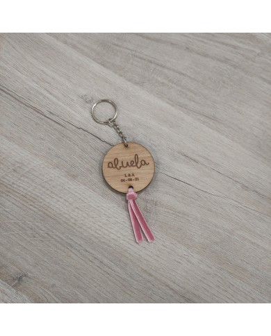Llavero - Identificador con Cinta de terciopelo Llavero - Identificador con Cinta de terciopelo