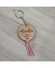 Llavero - Identificador con Cinta de terciopelo