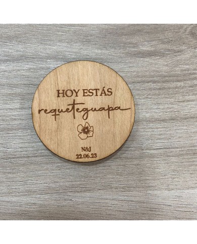 Espejo de bolsillo con Nombre Grabado Espejo de bolsillo con Nombre Grabado