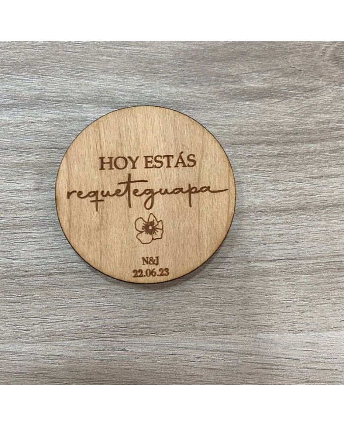 Espejo de bolsillo con Nombre Grabado