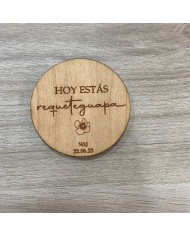 Espejo de bolsillo con Nombre Grabado