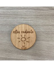 Espejo de bolsillo con Nombre Grabado