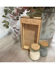 Hucha personalizada para Ritual de la Arena en Bodas "Un paseo para recordar"