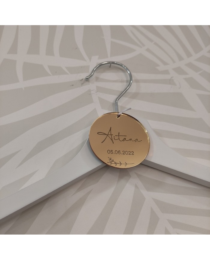 Chapa para Percha de Boda