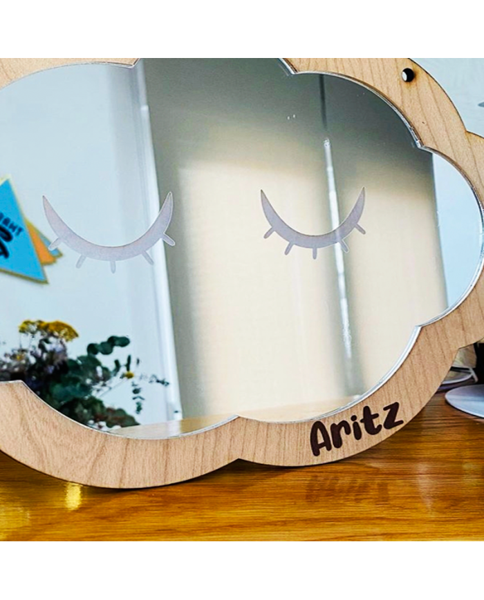 Espejo de Nube con Nombre