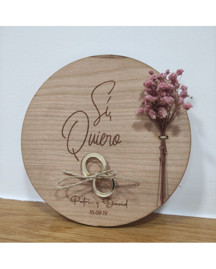 Porta Alianzas con Ramillete